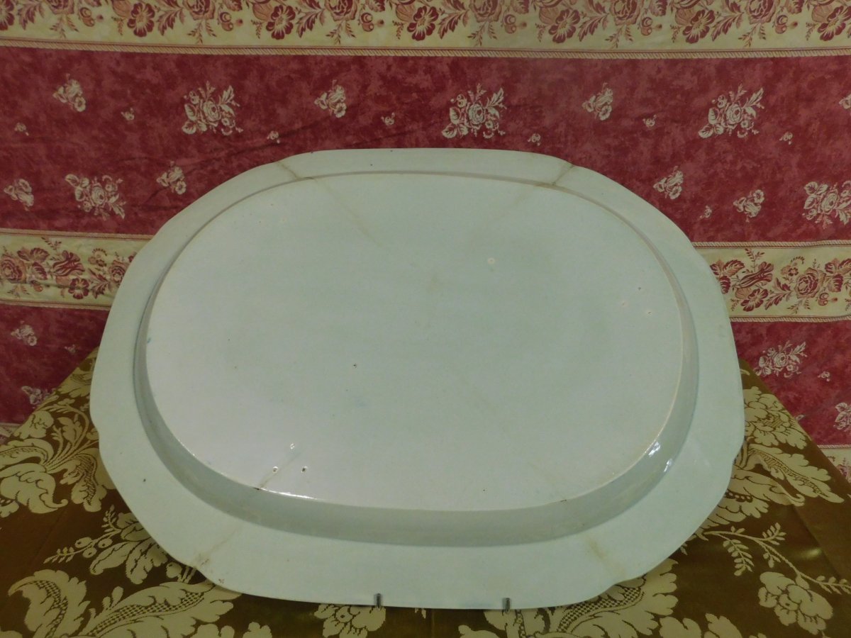 Grand Plat En Porcelaine-photo-1