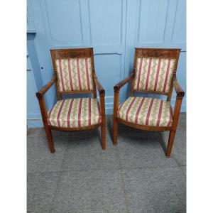 Pair Armchairs