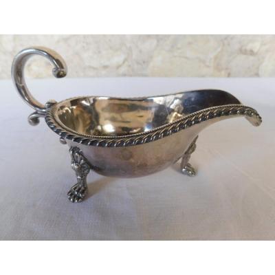 Sauciere Metal Argente