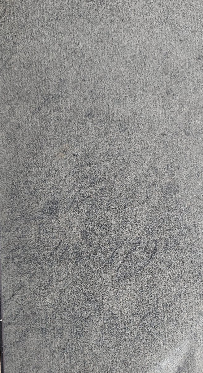 Claude Hoin (1750/1817): Large Pair Of Drawings, Signed, Dated-photo-7