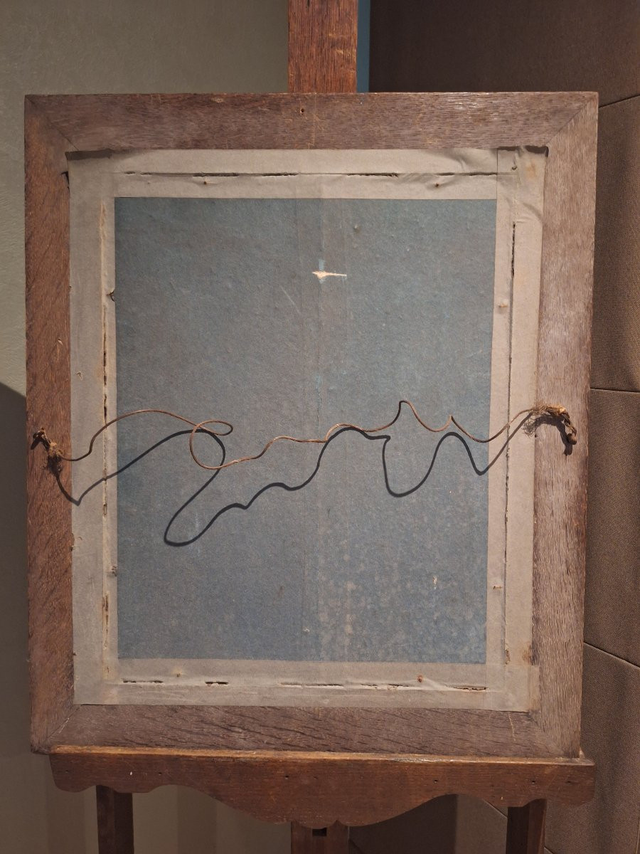 Gaston BUSSIERE 1862-1928 étude pour Salammbô, vers 1907-photo-2