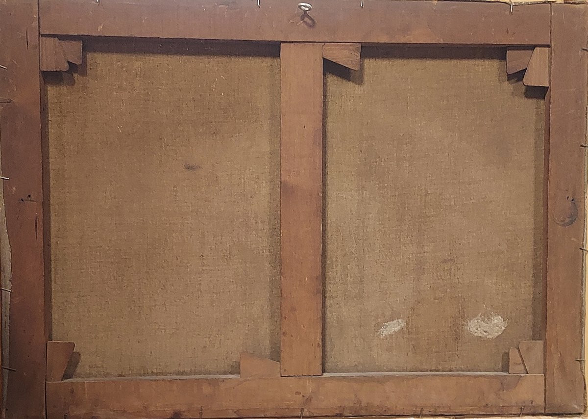 Eugène Trigoulet(1864/1910),"Marine" côté d'opale,signée -photo-2