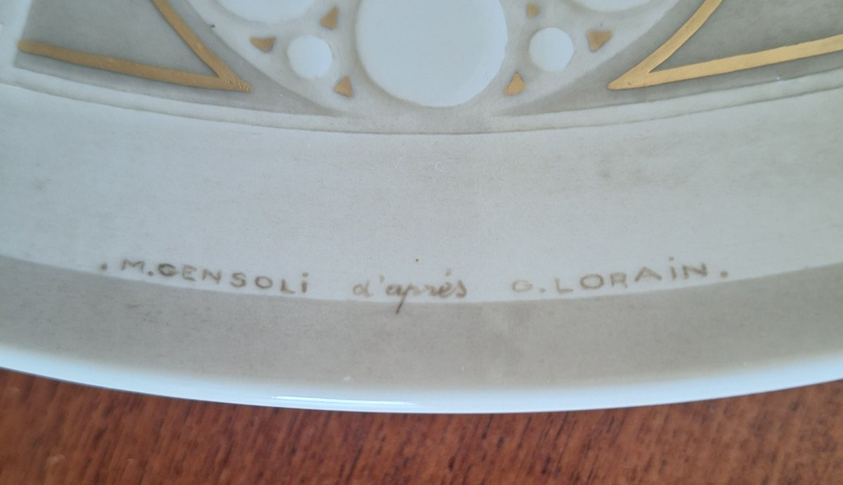 Sèvres, Maurice Gensoli, Sèvres Stamp, 1925-photo-4