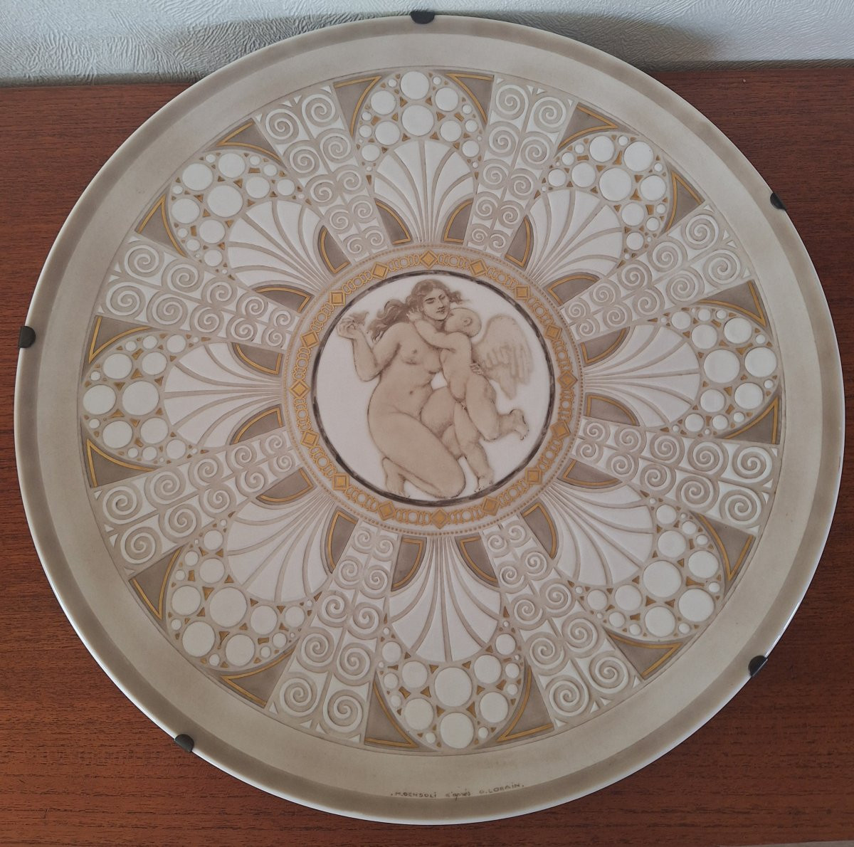 Sèvres, Maurice Gensoli, Sèvres Stamp, 1925-photo-3