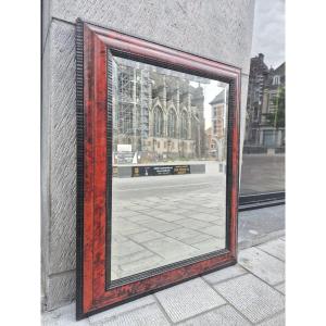 17th-century Flemish Frame Made Of Ebony And Tortoiseshell