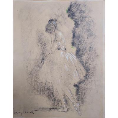 Louis Icart,dessin Original Signé 