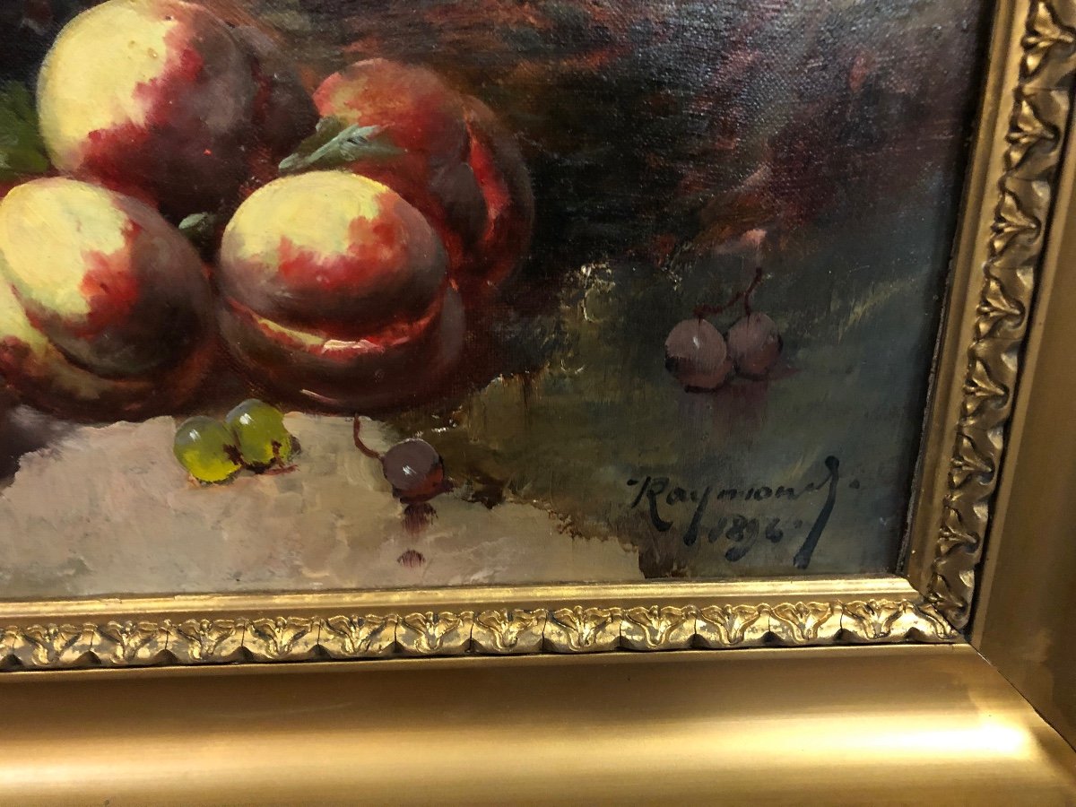 Pair Of Signed Still Life Paintings-photo-2