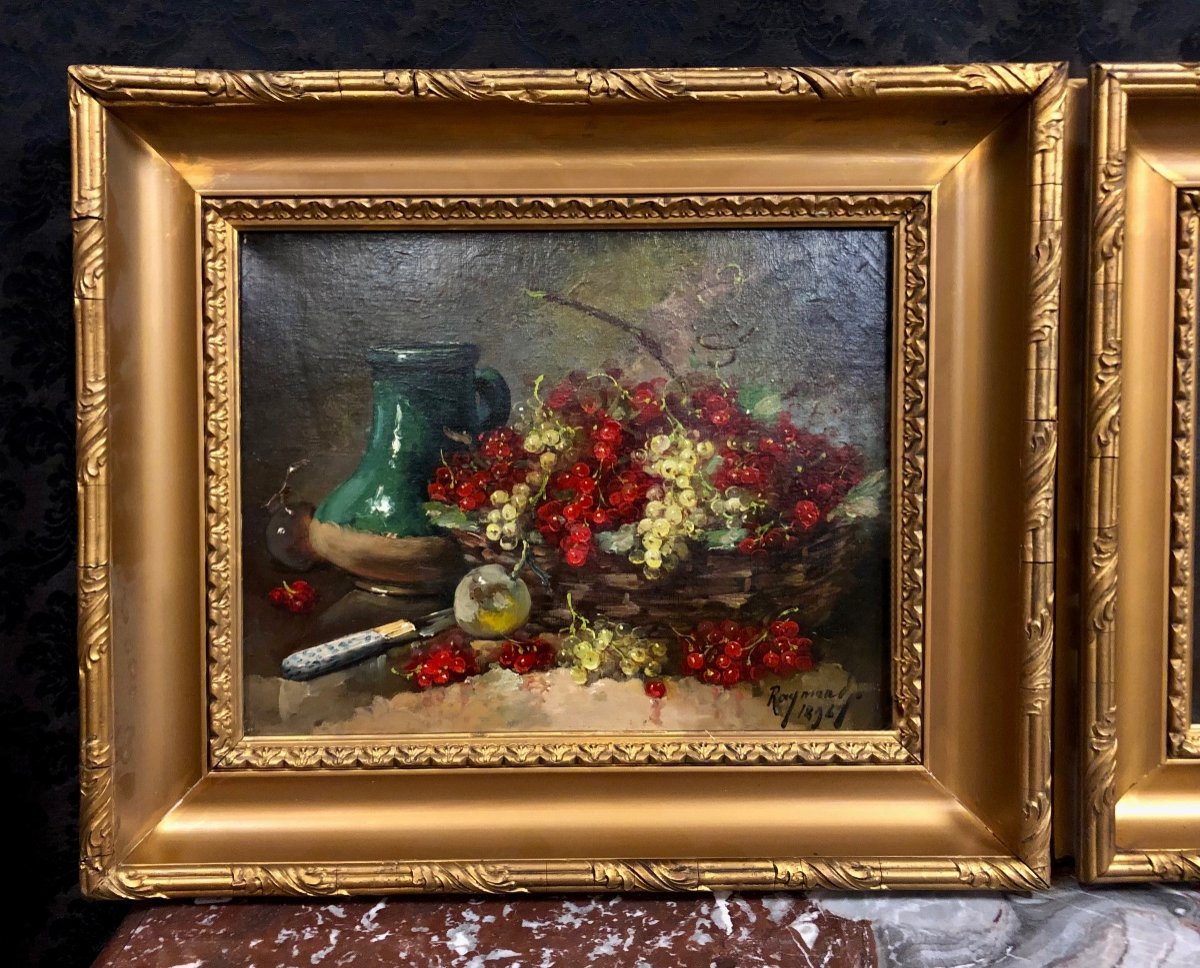 Pair Of Signed Still Life Paintings-photo-6