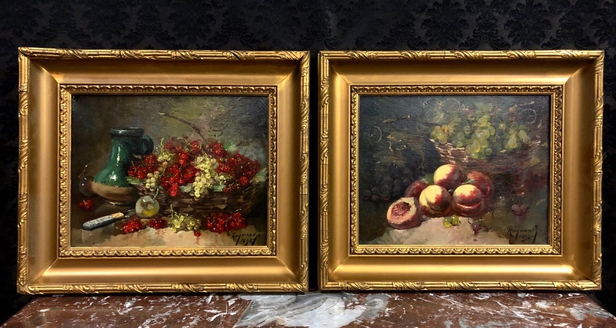 Pair Of Signed Still Life Paintings