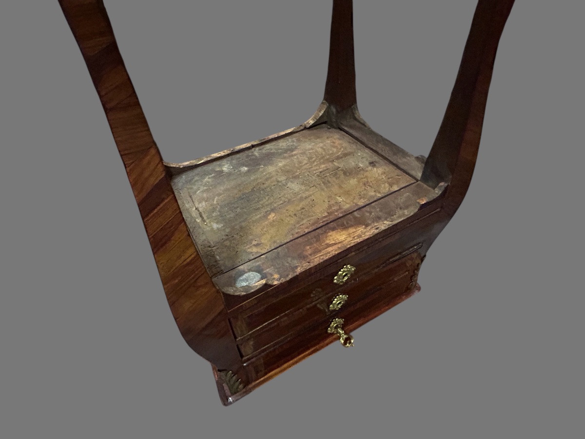 Petite table de salon Louis XV-photo-1