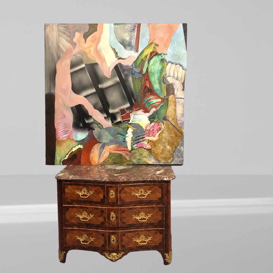 Deux peintures sur zinc du peintre français Schoendorff-photo-2