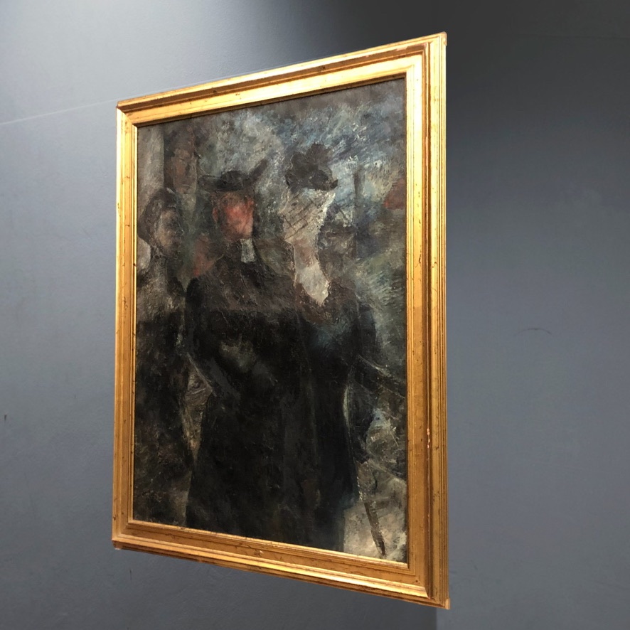Oil Painting On Canvas Signed Edouard Goerg 1893-1969-photo-3