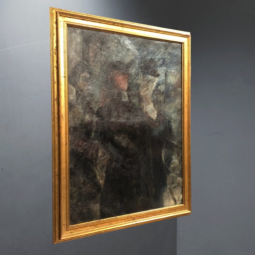 Oil Painting On Canvas Signed Edouard Goerg 1893-1969-photo-4