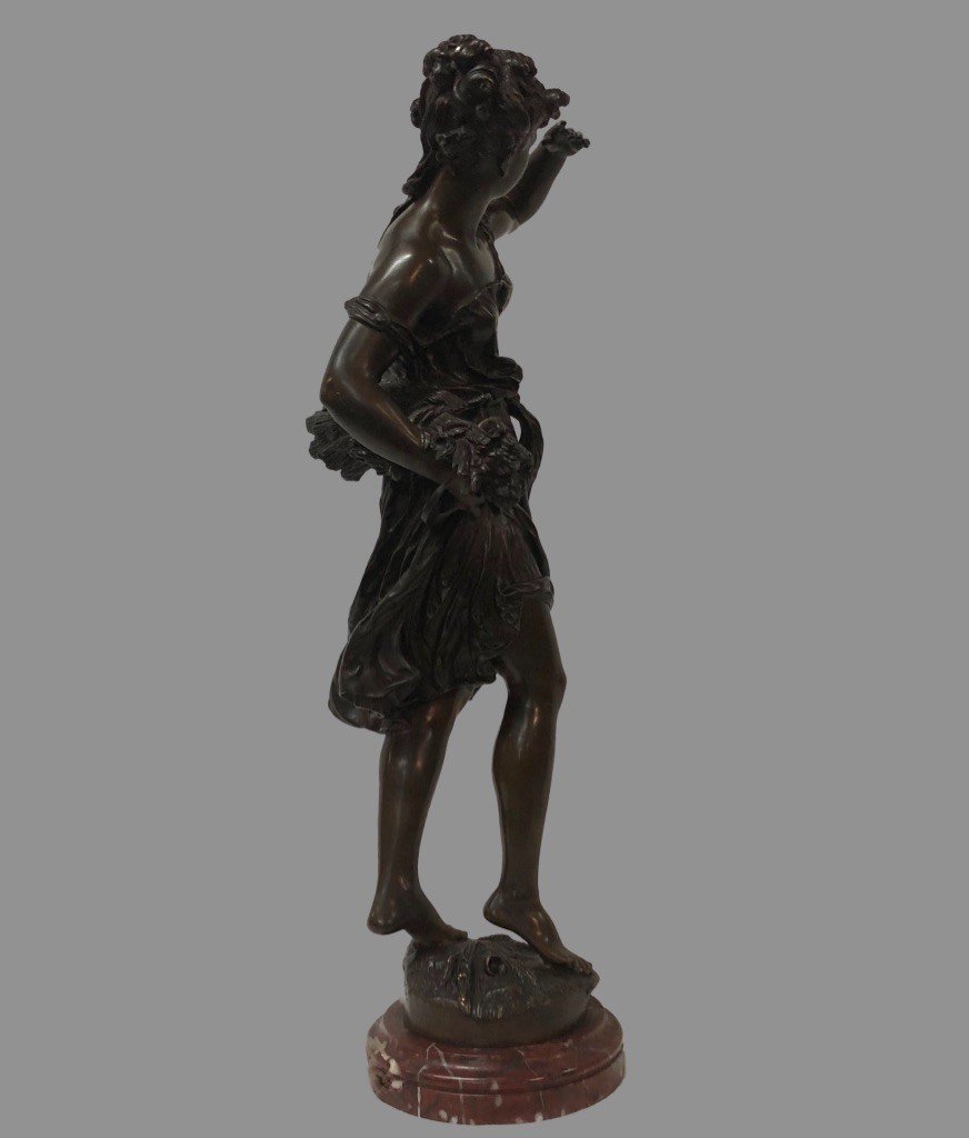 Bronze Sculpture Signed Moreau Mathurin-photo-4