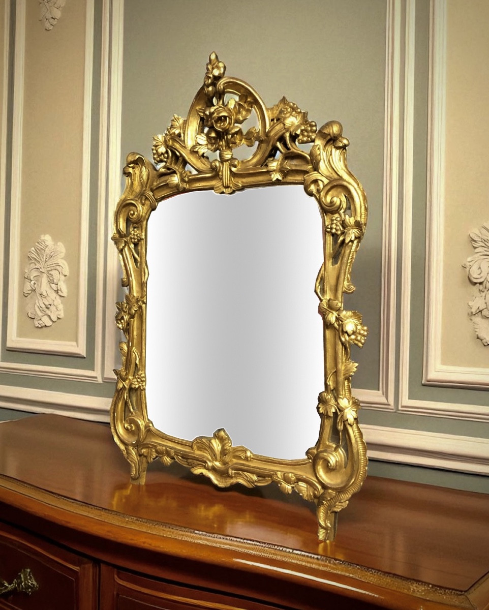 Mirror In Golden Wood, H100, Eighteenth Time-photo-4