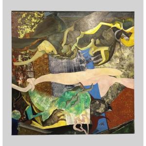 Deux peintures sur zinc du peintre français Schoendorff