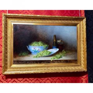 Oil On Canvas Signed