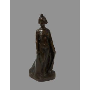 Bronze Woman Signed