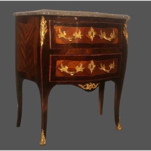 Small Louis XV Commode Stamped