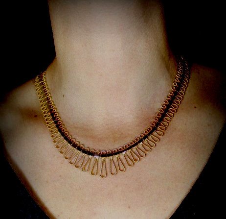 Collier Or - 48.30 G - Années 45-50-photo-3