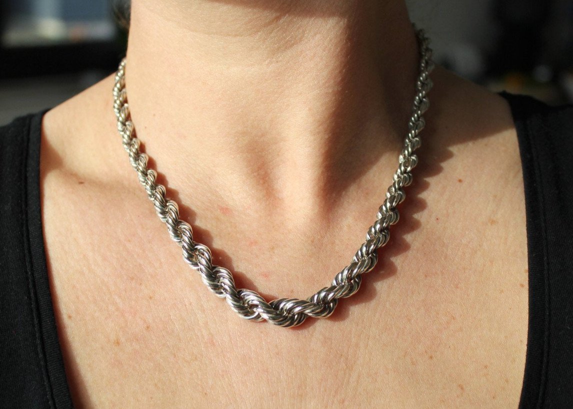 Silver Necklace -71.40 G-photo-1