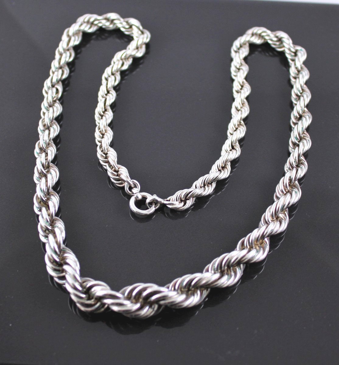 Silver Necklace -71.40 G-photo-2