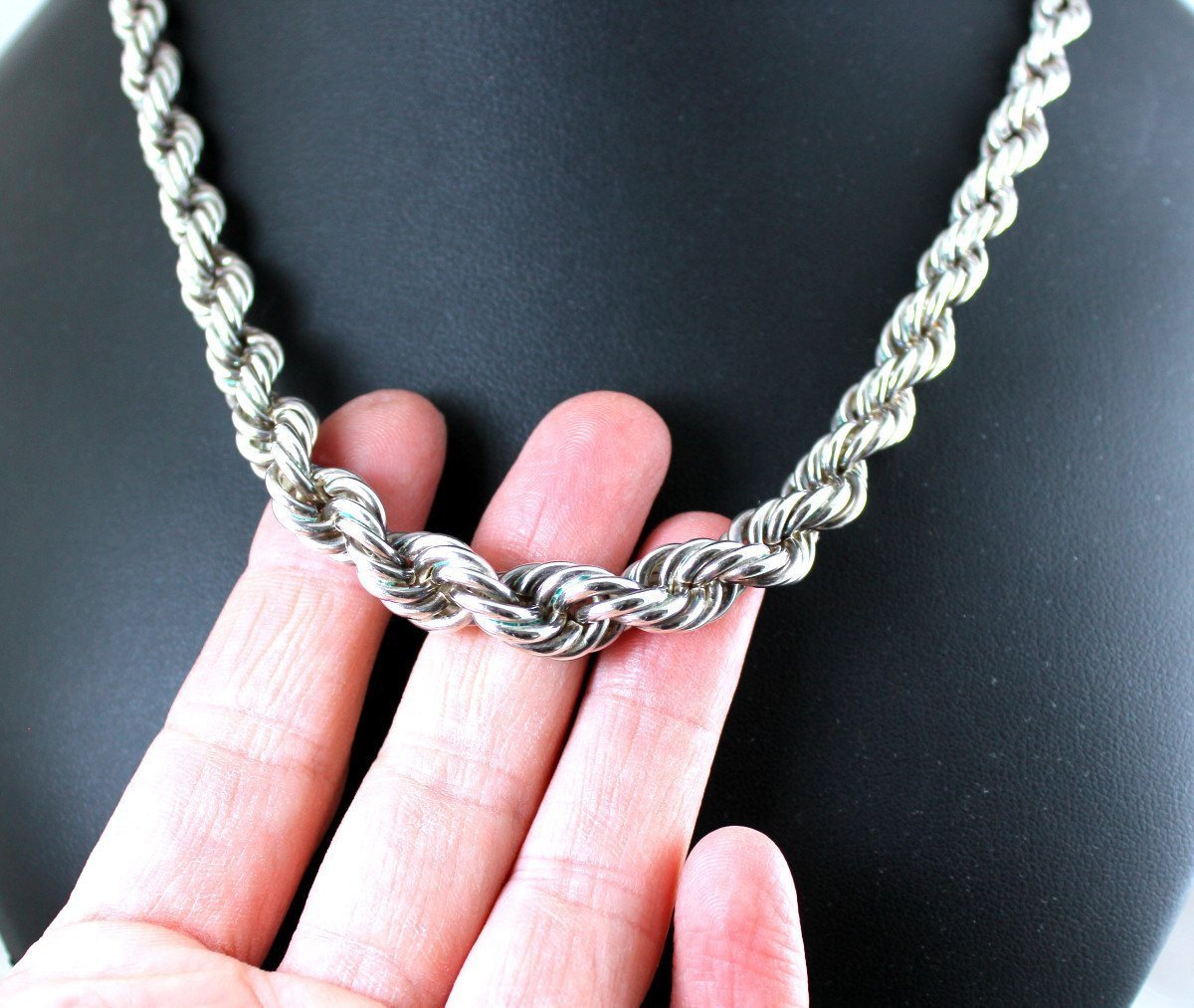 Silver Necklace -71.40 G-photo-3