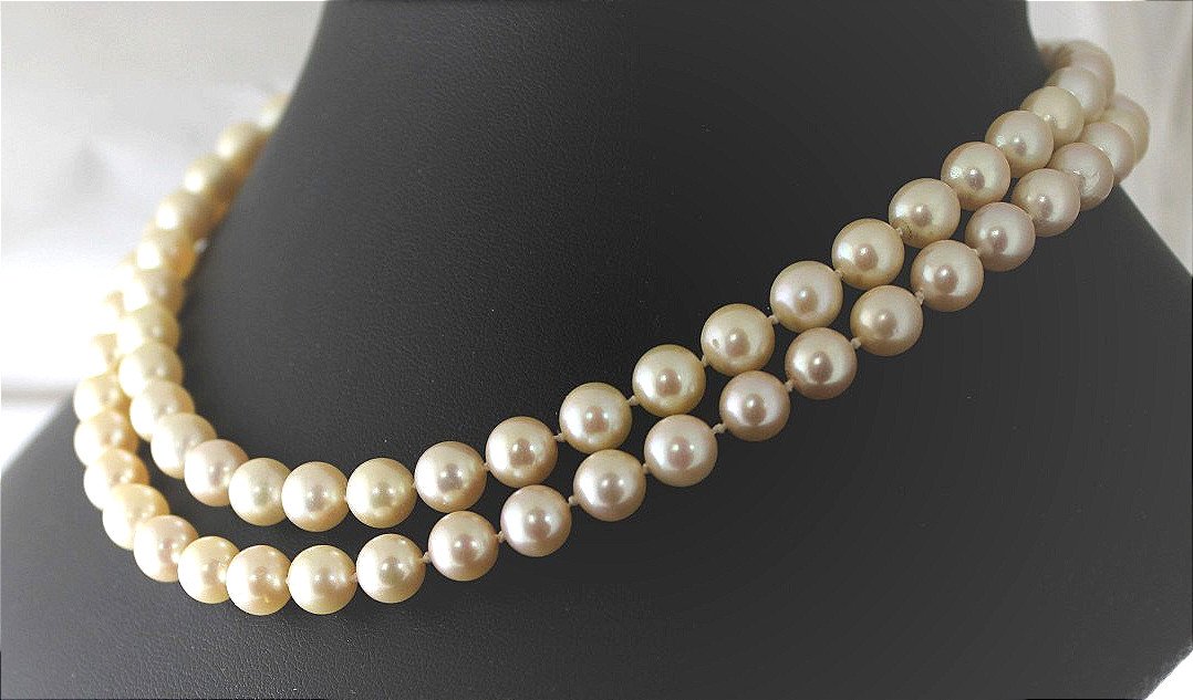 Akoya Cultured Pearl Necklace 7.8 Mm-photo-3