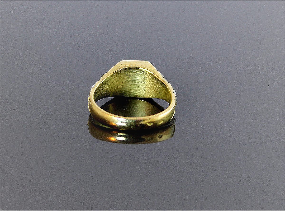 Bague or et diamants Art Déco-photo-3