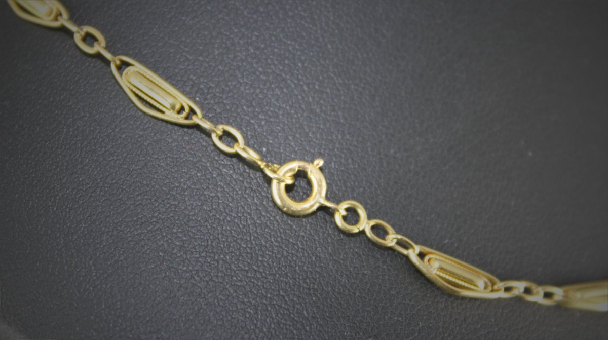 Collier or 16.30 g - vers 1900-photo-3