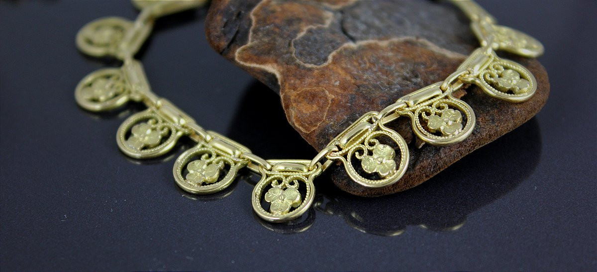 Collier or 16.30 g - vers 1900-photo-1