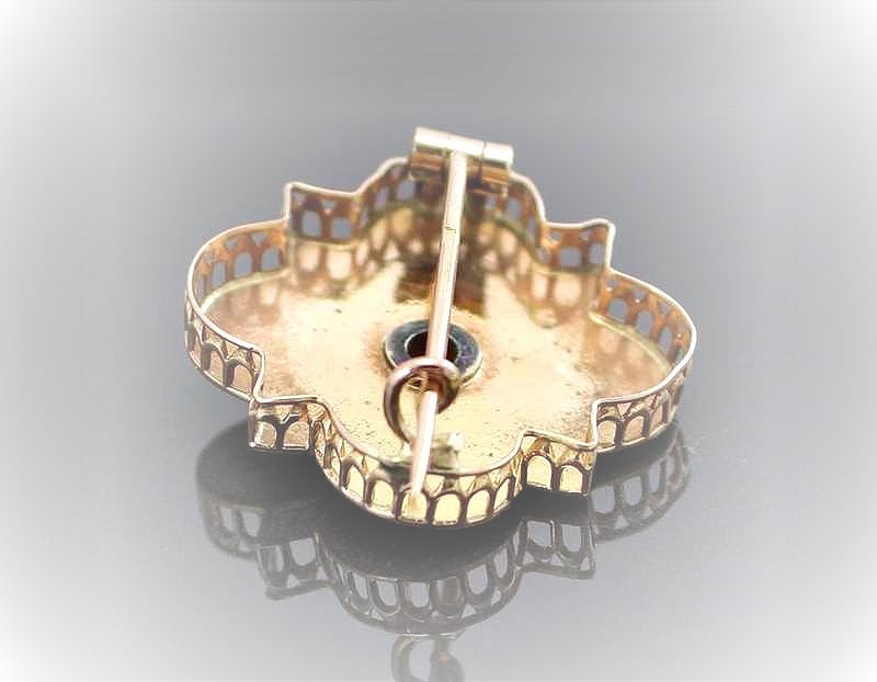 Gold Brooch - Late 19th Century-photo-2