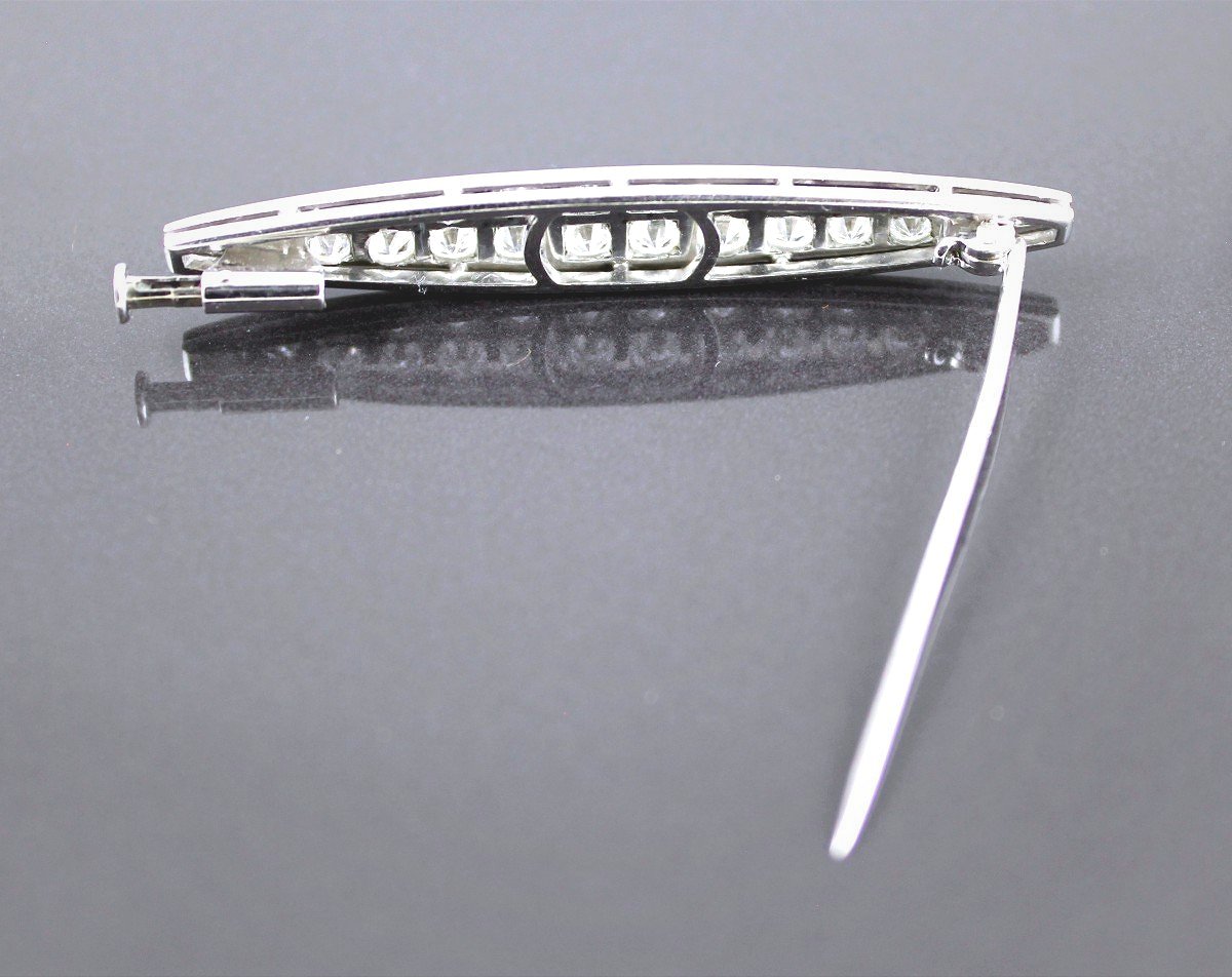 1.65 Ct Diamond Brooch-photo-2