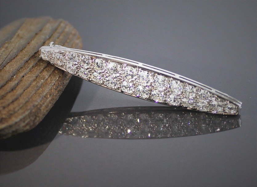 1.65 Ct Diamond Brooch-photo-3