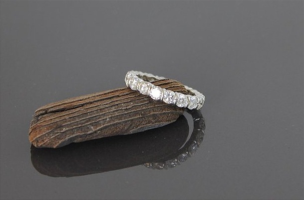 Alliance or, Tour complet, Diamants +/-2.30 ct-photo-4