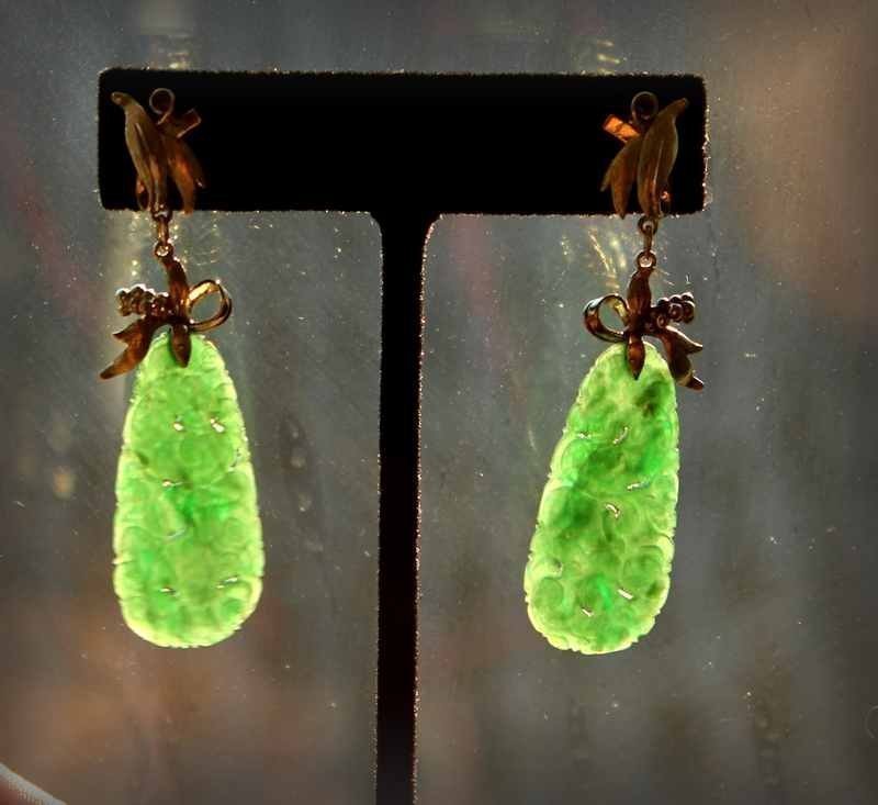 Boucles Or Et Jade-photo-4