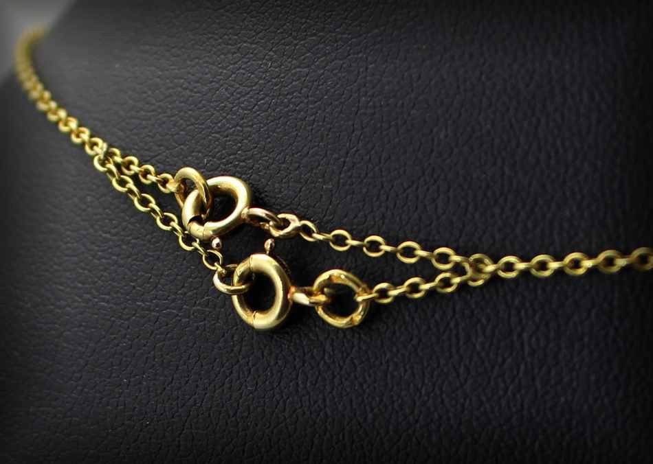Collier Or - Art Nouveau-photo-4