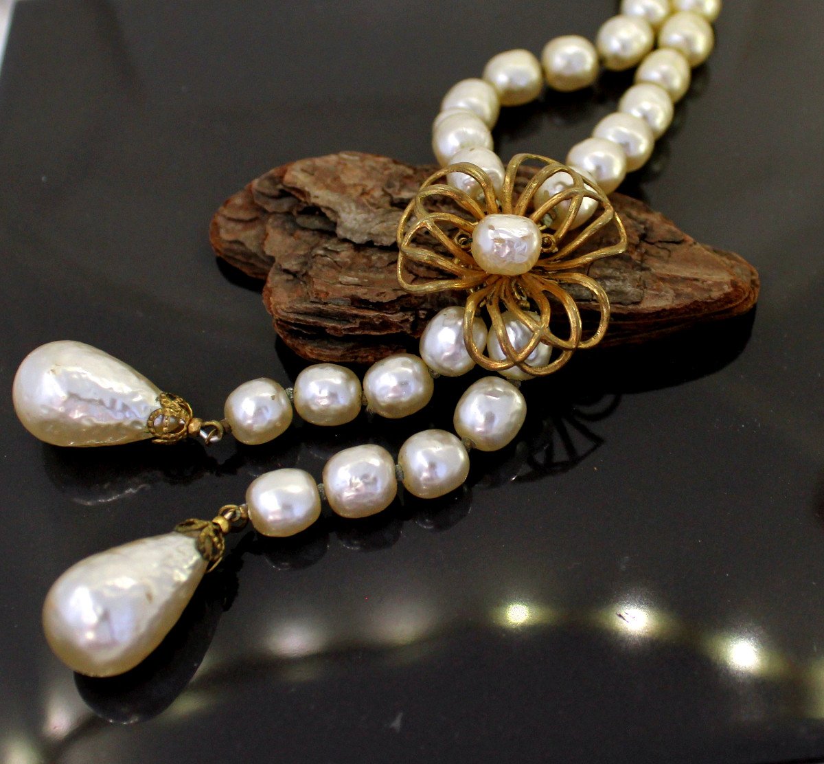 Collier Miriam Haskell-photo-4