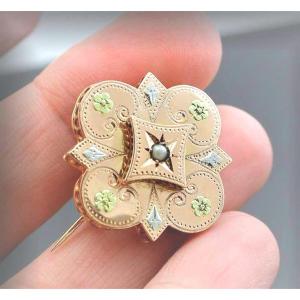Gold Brooch - Late 19th Century