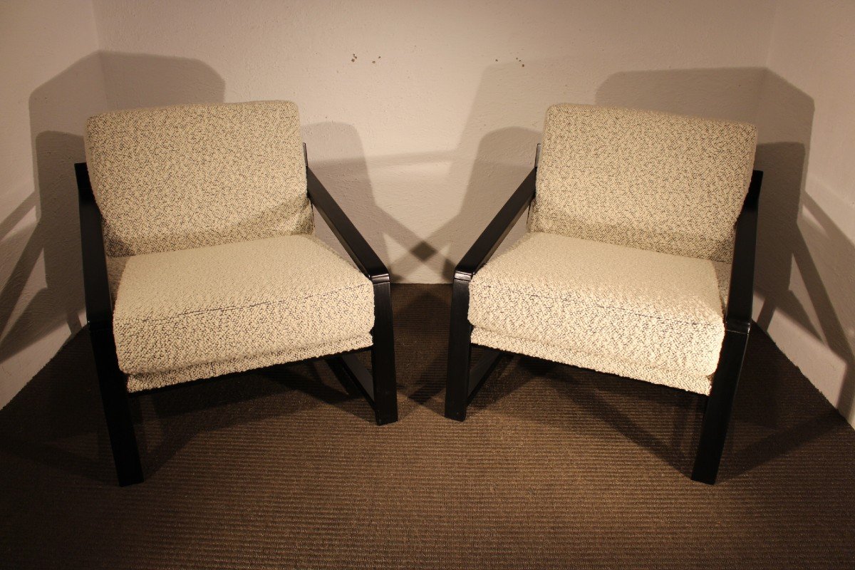 Pair Of Armchair From The 1970s-photo-2