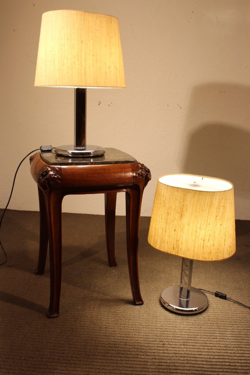 Pair Of Lamps From The 1970s