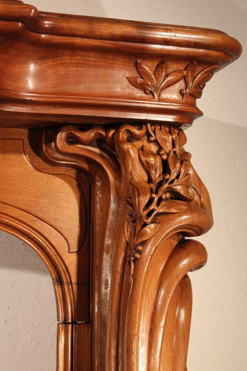 Cheminée Art Nouveau-photo-2
