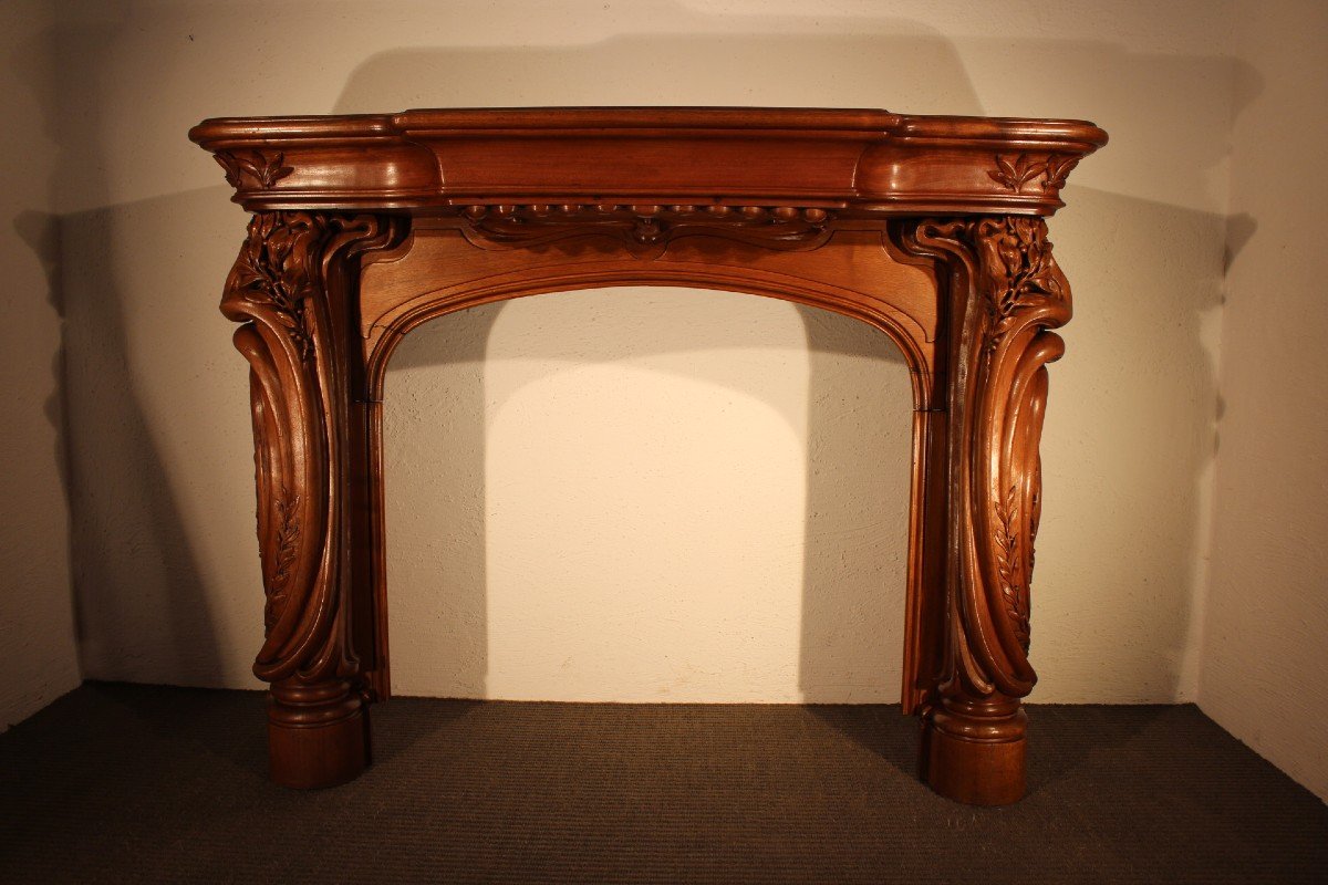 Cheminée Art Nouveau