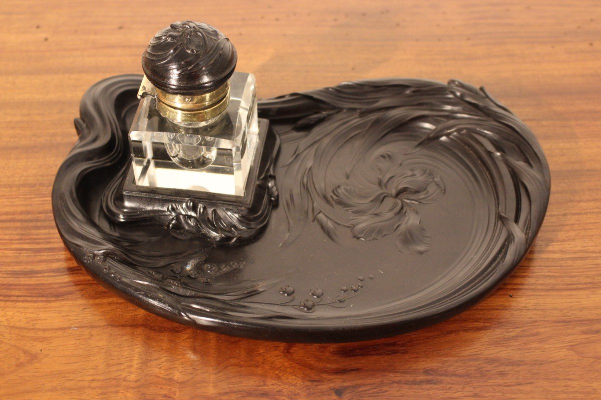 Art Nouveau Inkwell