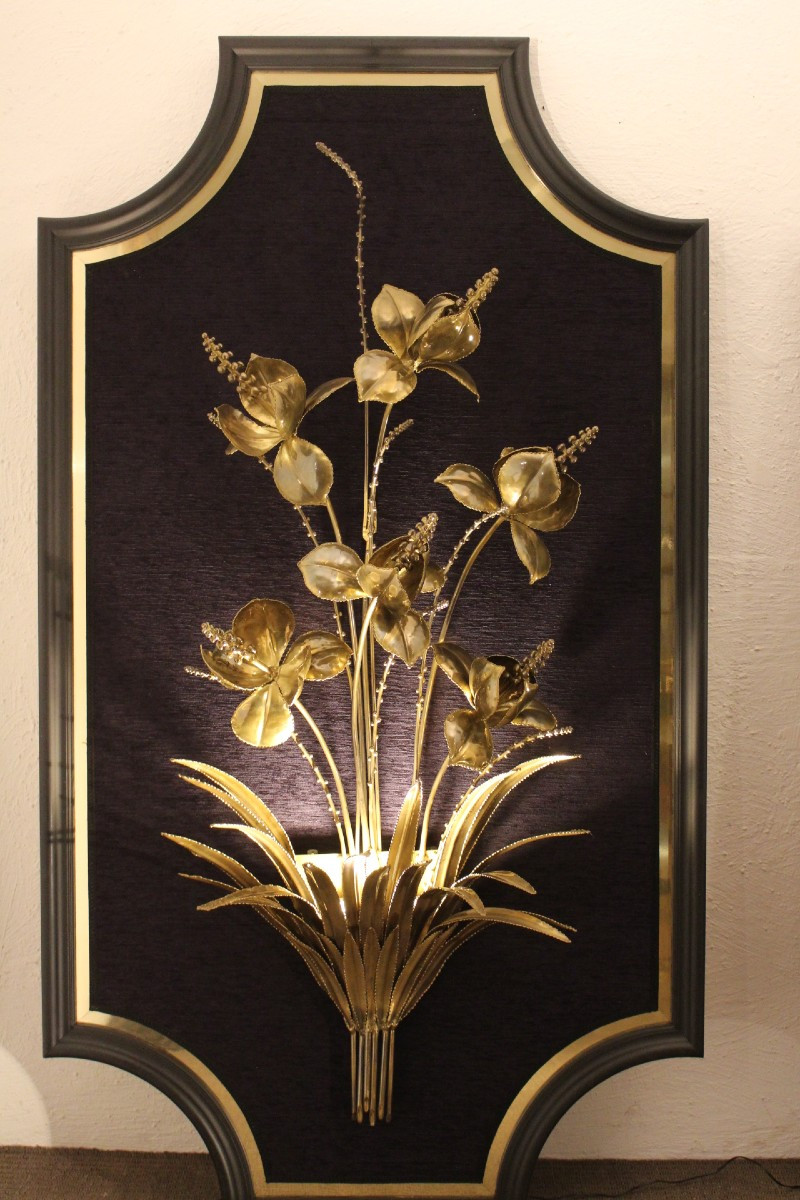Paire d'Appliques De La Maison Jansen-photo-3