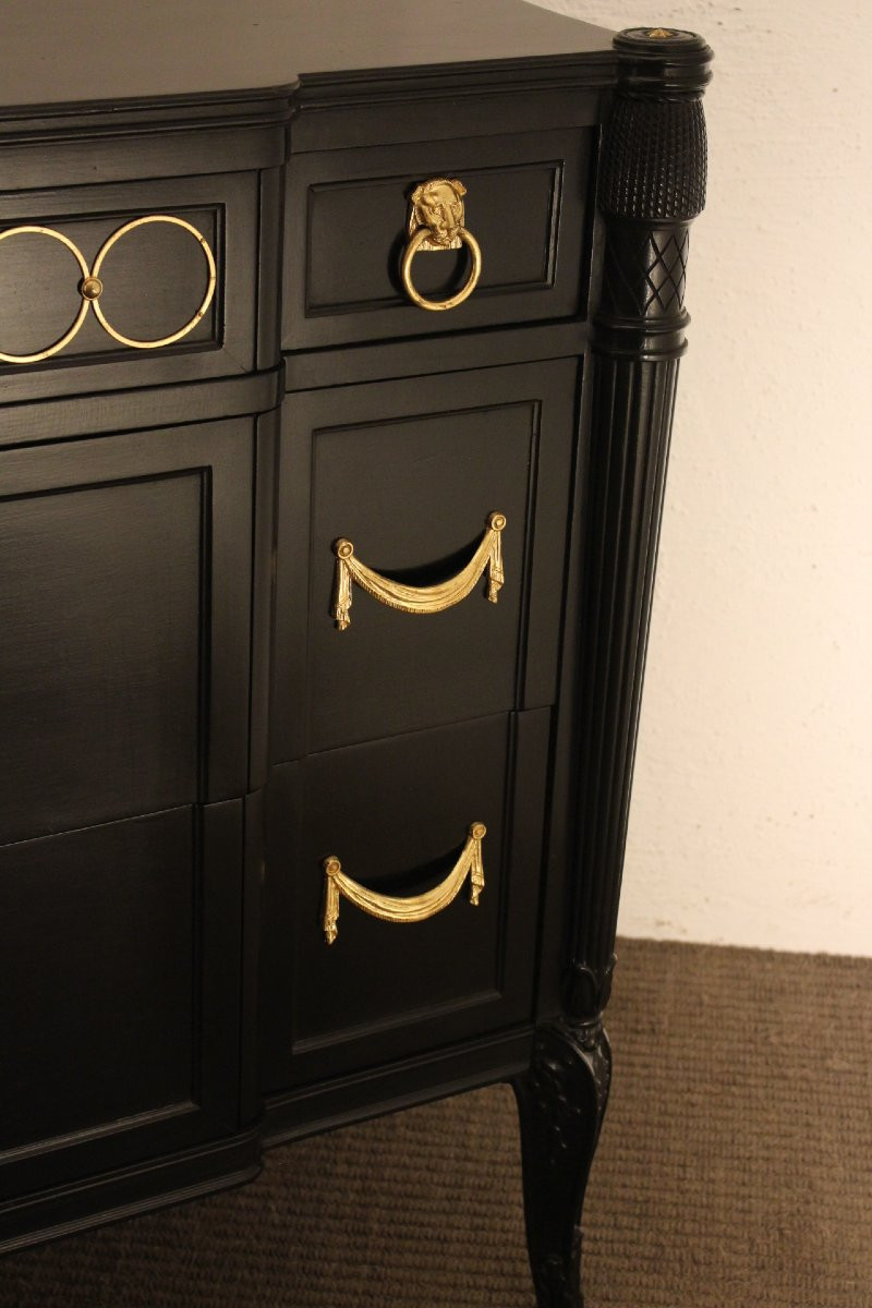 Commode  laquée des années 1970-photo-2
