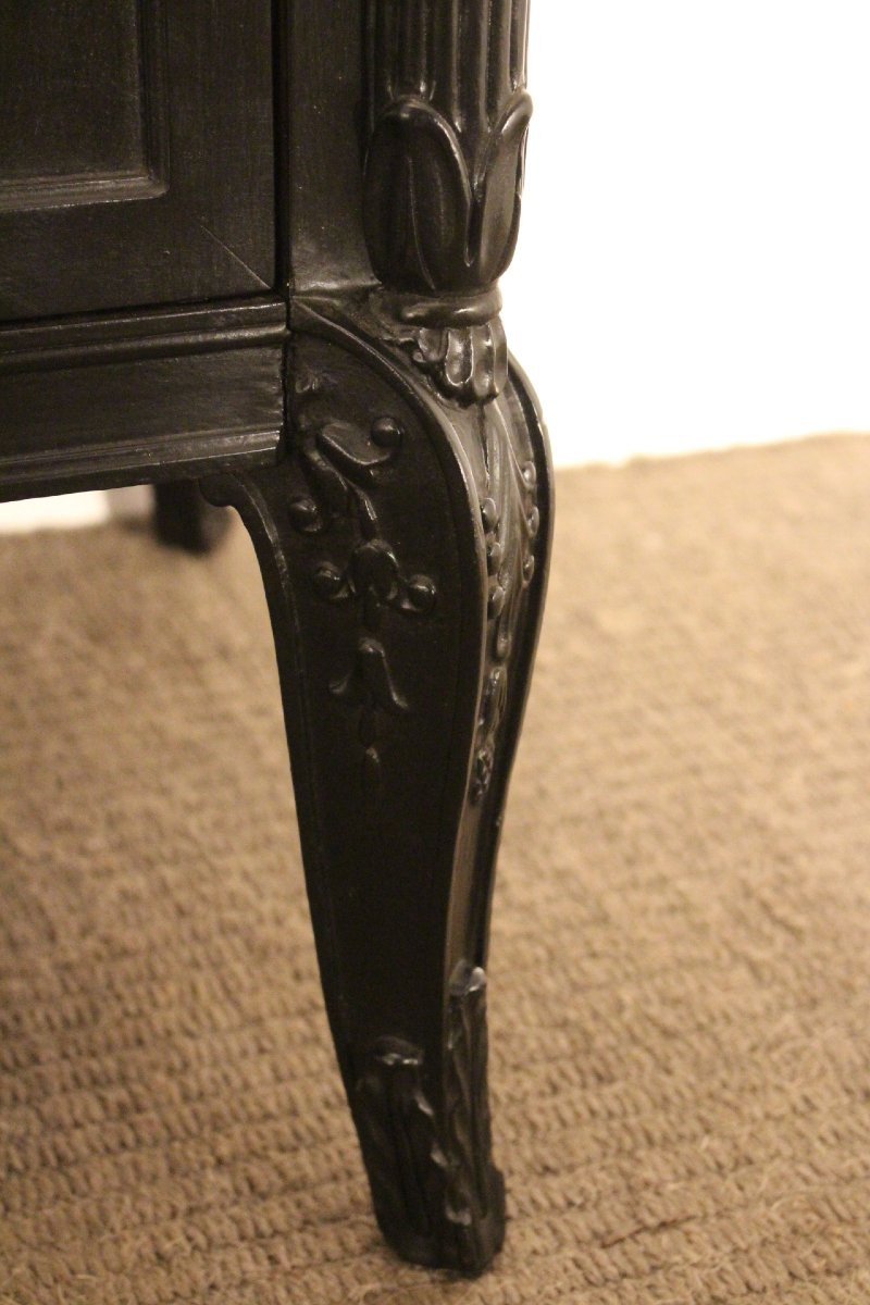 Commode  laquée des années 1970-photo-1