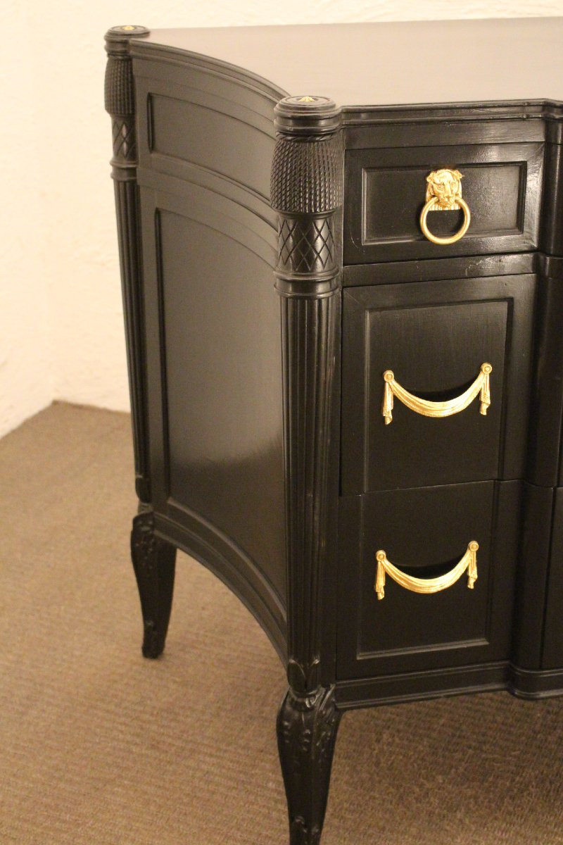 Commode  laquée des années 1970-photo-2