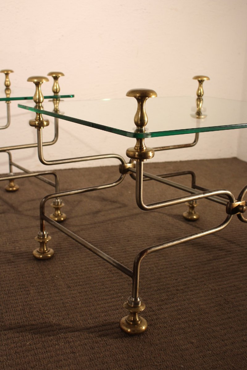  Pair Of Side Tables From The 1950s-photo-2