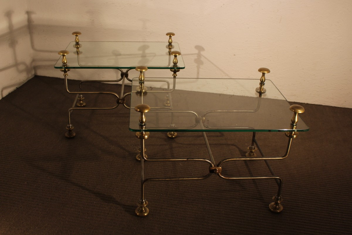  Pair Of Side Tables From The 1950s